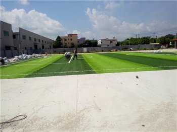 足球场人造草工程